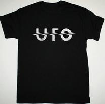 Vintažiniai UFO grupės vyriški marškinėliai trumpomis rankovėmis Visų dydžių S iki 4XL S gray