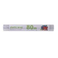 Daugiafunkcinė virtuvės sieninė laikymo lentyna su popierinių rankšluosčių laikikliu, plastikinių įvyniojimų pjaustytuvu, skardos folijos skirstytuvu ir stumdomu peiliu. Cling film 80 meters per roll white
