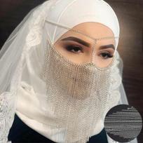 Mada Žavingi Cirkonio Kutų Šydo Kaukės Moterims Bohemiška Veido Papuošalų Grandinėlė Maskarado Šokių Vakarėliui Seksualūs Kostiumų Aksesuarai as the picture-