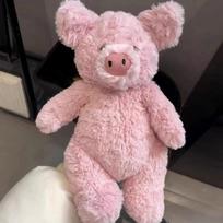 Britiškas Barnabus Rožinis Paršelis Pliušinis Lėlė Vaikams Raminti Barnabus Paršelis 28cm