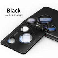 Skirta Huawei Pura 80 70 Pro Pro+ Ultra Metalinis Žiedas Grūdintas Stiklas Kameros Objektyvo Apsauga pura80 70pro 80ultra Padėties Nustatymo Apsauginė Plėvelė Objektyvui For Huawei Pura 80 juoda