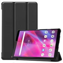 Odinis dėklas, skirtas Lenovo Tab M8 3rd Gen TB-8506F M8 FHD TB-8705F M8 HD TB-8505F Ultra plonas stovas planšetinio kompiuterio dangtelis Tab M8 juoda