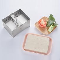 „Tofu Presser“ virtuvės reikmenys „Paneer“ ir „Pasidaryk pats“ sūrio presas 12cmx12cmx9cm