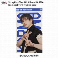 Stray Kids 4-asis albumas Karma kompaktiška versija Oficiali nuotrauka Bangchan Trading Card