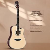 Lieve 41-inch Spruce Solid Top Folk Acoustic Guitar