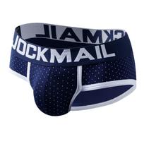 Trumpikės JOCKMAIL Medvilnė Taškuotas Raštas Žemu liemeniu Vyriški Apatiniai M tamsiai mėlyna spalva
