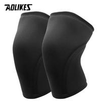 AOLIKES Knee Sleeves Weightlifting - 7mm Thick Premium Neoprene Weight Lifting Knee Sleeve for Squats, Powerlifting & Deadlift XL
