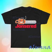 New Jonsered Chainsaw Men's Black Hoodie Sweatshirt Funny Size S to 5XL S