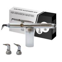 Aliuminio dantų oro poliravimo aparatas Aliuminis Blaster Smėlio pūtiklis Microetcher 4 skylės 4 hole with water