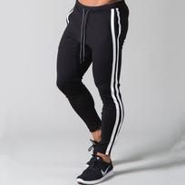 Vyriški bėgimo kelnės Gym Fitness Sportiniai sportiniai treniruokliai Bėgimas Sportas Treniruotės Lieknos kelnės sportinės kelnės L juoda