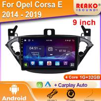 Opel Corsa E 2015-2019 Android Jutiklinis Ekranas Centrinė Multimedija Navigacija GPS 4G Belaidis Carplay Stereo Pagrindinis Blokas 2DIN 4 core 1GB+32GB carplay