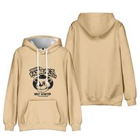 Nauji Five Nights At Freddy's gobtuvai Streetwear Animacinių filmų spausdinimo gobtuvai Vyrams Moterims Cosplay Sportiniai megztiniai M beige
