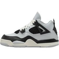 Air Jordan 4 Retro PS Platininė Auksinė Vaikų Sportiniai Bateliai Pilki Grynai platininiai Metalinio aukso FZ8586-070 28