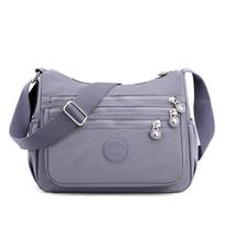 Pečių krepšys Crossbody Bag for Women Messenger Bags Neperšlampamas nailono moteriškas rankinės Kelioninis krepšys Biuro krepšys juoda