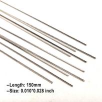 Aukštos kokybės ortodontiniai liežuvio laikiklio laidai nerūdijančio plieno liežuvio laidai Ortodontinės medžiagos 10 pcs 15cm 0.028 inch