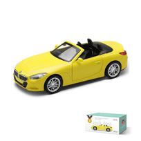 1/36 Scale Z4 M40i Diecast automobilio modelio žaislas, patraukiama atgal žaislinė transporto priemonė vaikams, mažiems berniukams, mergaitėms, dovanų kolekcija 1/36-11.4x4.8x3.4cm geltona