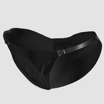 3D Fit klubus pakeliančios kelnaitės Seksualios besiūlės netikros sėdmenų sėdmenys su sėdmenų pagalvėlėmis Kompaktiškos lengvos netikros užpakalinės kelnaitės M juoda