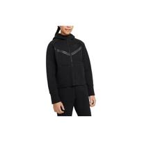 Nike mergaičių Tech Fleece gobtuvas Juodas/Juodas Vaikų gatvės apranga CZ2570-010 XL