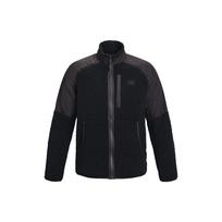 Under Armour Spliced Zip Collar Jacket Men Jacket Black 1373655-001 L black