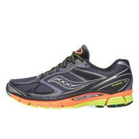 Saucony ProGrid Guide 7 Grey Orange Lime Men Sneakers Multi S70936-13 42