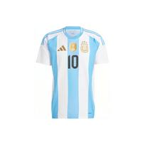 adidas Argentinos 2024 m. Messi namų marškinėliai Balti/Mėlyni Burst Vyriški Viršutiniai drabužiai IX7790 S