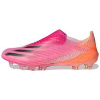 Adidas X Ghosted+ AG vyriški sportbačiai, rožiniai, juodi ir oranžiniai, FY8923 42⅔