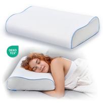 Rixes Sleep pagalvė Wave 13 (Memory Foam), 60x40x13/11 cm
