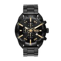 Laikrodis Diesel Spiked Chronograph DZ4644, juodas