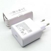 45 W įkroviklis USB Type C PD 45 W Super Fast Charging 2.0 įkroviklis laidas Galaxy S24 S23+ S22 S21 Ultra Note 20 10 Tab S9 balta