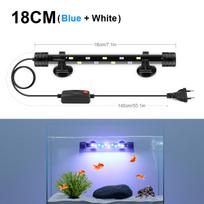 Akvariumo lempa Vandeniui atspari IP68 Akvariumo LED šviesa 18cm 28cm 38cm 48cm akvariumo dekoras su maitinimo laidu EU kištukas 220V 18CM