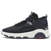 Li Ning Warm Edge Trend Rebound Shock Absorption Warm Wear Resistant Non Slip Mid Top Running Shoes Men Running Shoes Black AGLR239-2 39