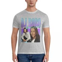 DJ Bobo 90-ųjų stiliaus Eurodance Klasika Būtinas marškinėlis oversized marškinėlis viršutiniai drabužiai prekės ženklo marškinėlis vyriškas medvilninis marškinėlis S