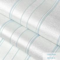 Modernaus Europos stiliaus 3D reljefinis neaustinis dryžuotas tapetų rulonas svetainei, miegamajam, fono sienai, namų dekoravimui 3m x 53cm šviesiai mėlyna spalva