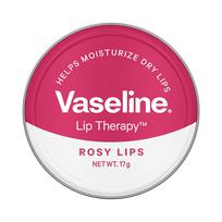 Vaseline Lip Tins Rosy Lips 17 g Sheer Pink Tint Glossy Shine Hydrating Lip Balm For Soft Supple Lips