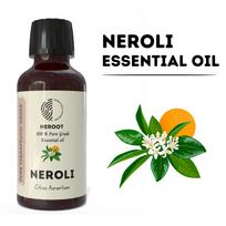 Nerolio eterinis aliejus – Grynas aliejus, Gėlių citrusinis aromatas, Natūralus kvapas Volume=10ml