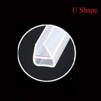 Sandarinimo juosta F/U formos namų gerinimo sandarinimo juosta dušui F Shape 12mm  2M