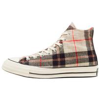 Converse All Star languoti Chuck 1970-ųjų aukštakulniai drobės batai Unisex sportbačiai Off-White 166496C 36 beige