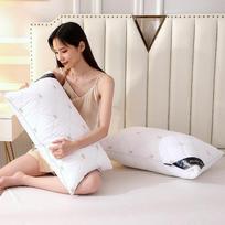 Reguliuojamas ortopedinis gimdos kaklelio ergonominis kaklo miego pagalvės įdėklas namų viešbutis Low pillow 650g balta
