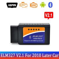 Elm327 Bluetooth OBD2 V1.5 Elm 327 V 1.5 OBD 2 automobilių diagnostikos įrankio skaitytuvas Mini Elm-327 OBDII adapterio automatinis diagnostikos įrankis