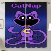 CATNAP ŠUO Dienos Moderni Namų Dekoro Miegamojo Blackout Užuolaidos Langui Tiulis Virtuvėje Užuolaidų Laikikliai Svetainės Užuolaidos W50xH70cmx2pcs-CL