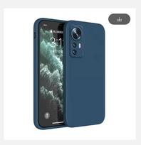 Prabangūs „Xiaomi Mi 12 12S 12T Pro 12X“ itin minkšto kvadratinio matinio silikono „Mi 12 Lite 5G“ plono objektyvo apsaugos originalus dėklas Xiaomi 12