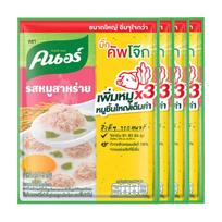 Knorr Instant 100% jazminų ryžių košė (Congee) su kiauliena ir jūržolėmis 55 g. x 4 / 12 / 24 vnt 55 g. x 4 pcs
