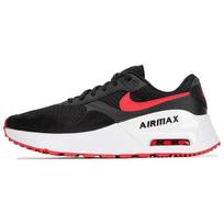 Nike Air Max SYSTM juodi universiteto raudoni vyriški sportbačiai balti DM9537-005 40