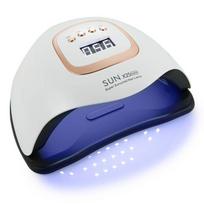380 W naujas nagų džiovintuvas SUNX25 MAX UV LED lempa manikiūrui 81 karoliukų geliu kietėjanti šviesi nagų lempa US balta