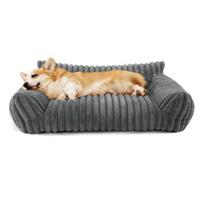 Ortopedinė naminių gyvūnų lova, minkšta šunų kačių sofa, didelio tankio viskoelastinė atminties putų naminių gyvūnų lova, skalbiama šuniukų miegojimo lova, naminių gyvūnų reikmenys XS kava