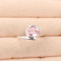 Morganite Gemstone 925 Sterling Silver Jewelry Handmade Ring Gift For Mother RR-31-16 4