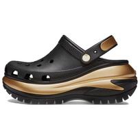 Crocs Madingi kvėpuojantys klumpės Moteriška avalynė Juoda Auksinė 210368-072 38-39