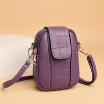 Yogodlns Crossbody Krepšys Moterims Mini PU Odinis Pečių Krepšys Vintage Messenger Bag Lady Pirkinių Piniginė Telefono Krepšys 13x6x18cm