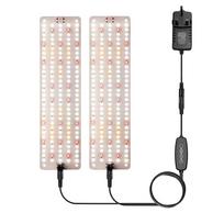 Viso spektro LED augalų auginimo šviesos lentų papildymo lemputė kambarinių augalų sodinukų augimui One Drag Two US Plug Cold Light