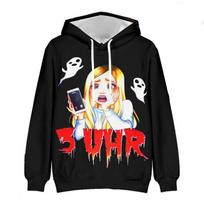2022 Rebekah Wing Merch Beki Pūkuotas 3D džemperis ilgomis rankovėmis moterims vyrams džemperis Harajuku gatvės apranga vaikams Kawaii viršutiniai drabužiai Y2K drabužiai M